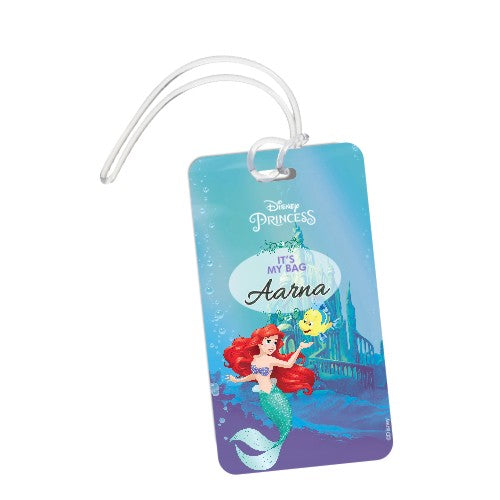 Ariel the Mermaid Luggage Tags PERSONALISED Pretty UR Party