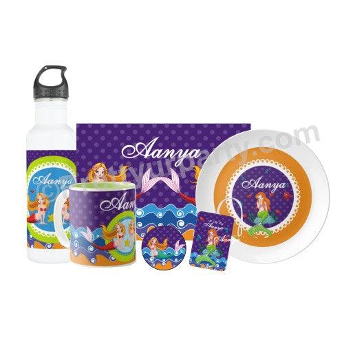 Personalised Mermaid Combo ALL PARTY SUPPLIES Pretty UR Party