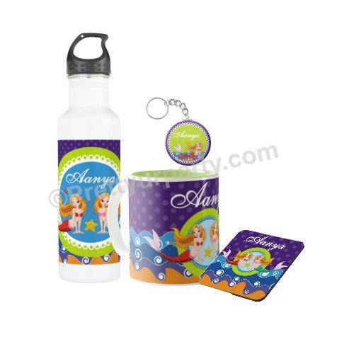Personalised Mermaid Combo ALL PARTY SUPPLIES Pretty UR Party