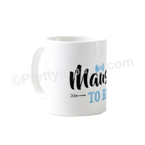 Mausa to Be Baby Shower Mug BABY SHOWER Pretty UR Party