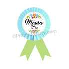Handcrafted Mausa to be Rosette Badge BABY SHOWER Pretty UR Party