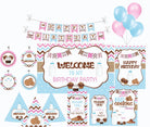 Milk and Cookies Party Decorations Kit - 90 Pieces BIRTHDAYS Pretty UR Party Default Title