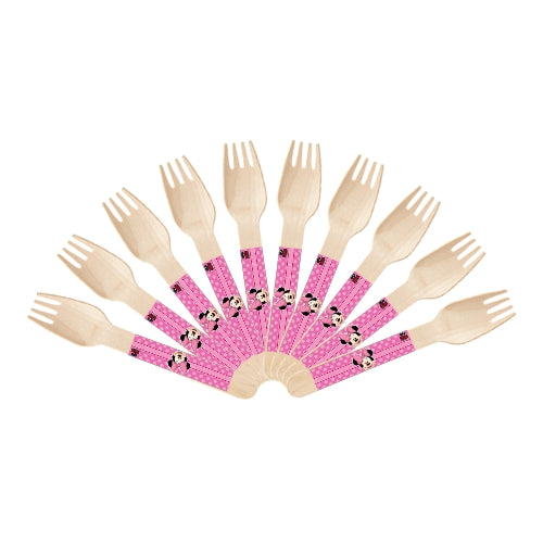 Minnie Mouse Theme Forks TABLEWARE Pretty UR Party Minnie Mouse Theme Forks TABLEWARE Pretty UR Party