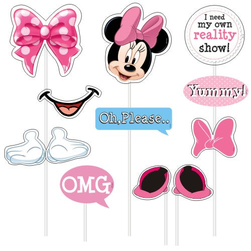 Minnie Mouse Photo Booth Prop ACCESSORIES Pretty UR Party Minnie Mouse Photo Booth Prop ACCESSORIES Pretty UR Party