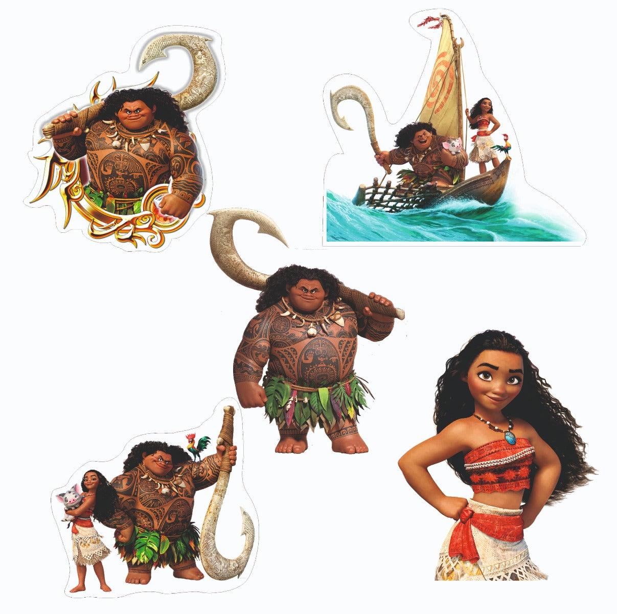 Moana Theme Cutouts THEME PARTIES Pretty UR Party