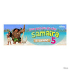 Personalized Moana Theme Banner 30in ALL PARTY SUPPLIES Pretty UR Party Default Title