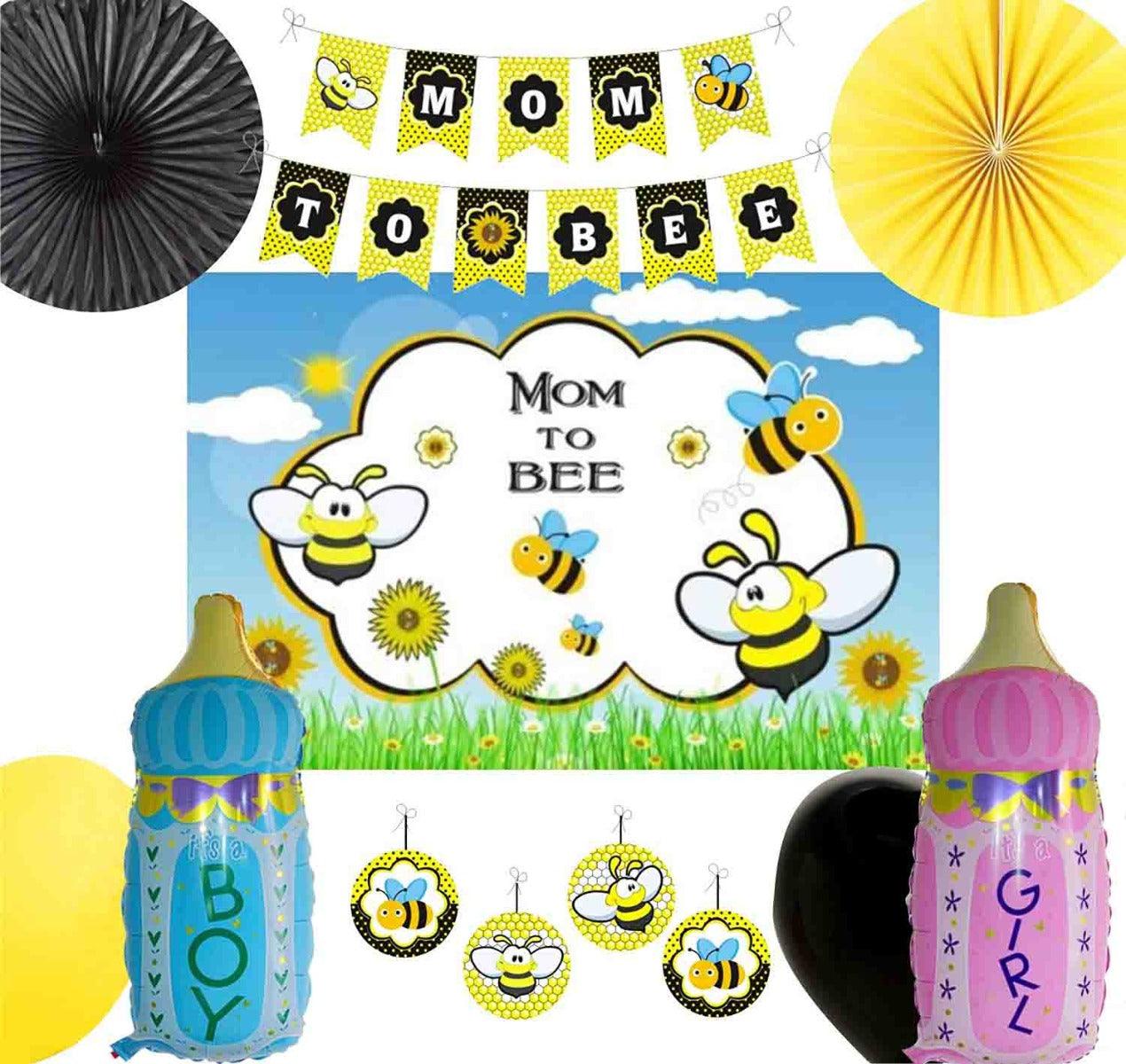 Mom to Bee Baby Shower Party Decorations BABY SHOWER Pretty UR Party