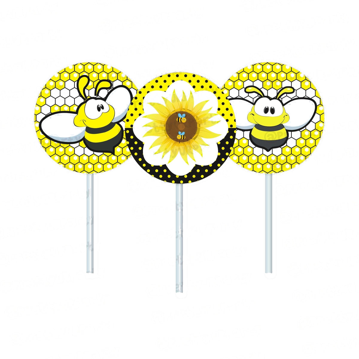 Mom to Bee Cupcake / Food Toppers
