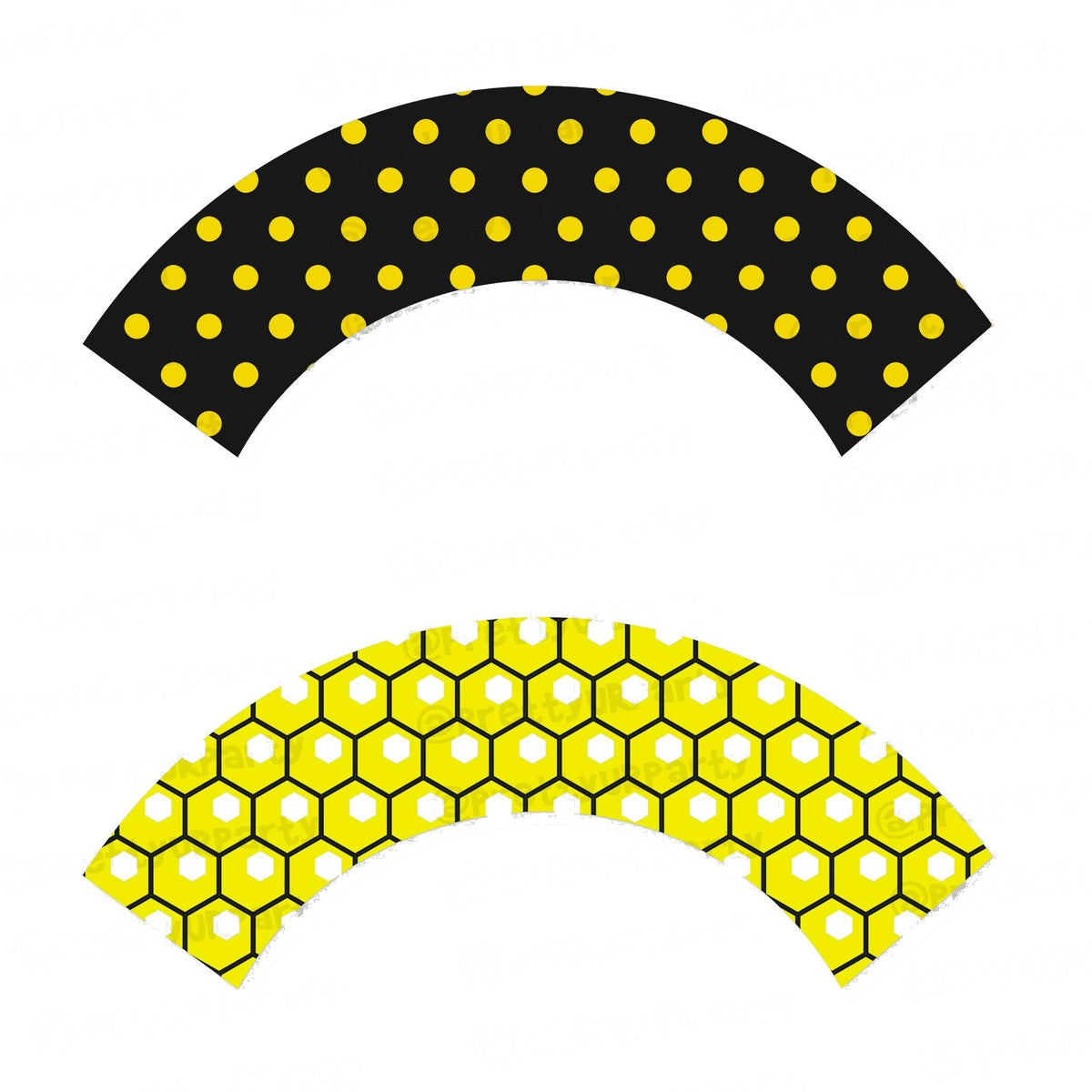 Mom to Bee Cupcake Wrappers