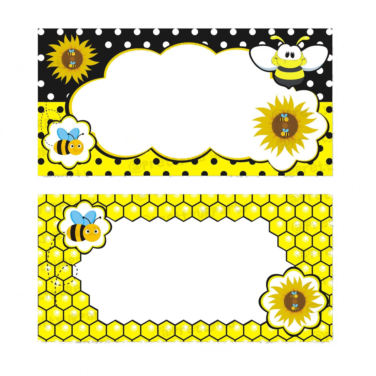 Mom to Bee Food Labels / Buffet Table Cards