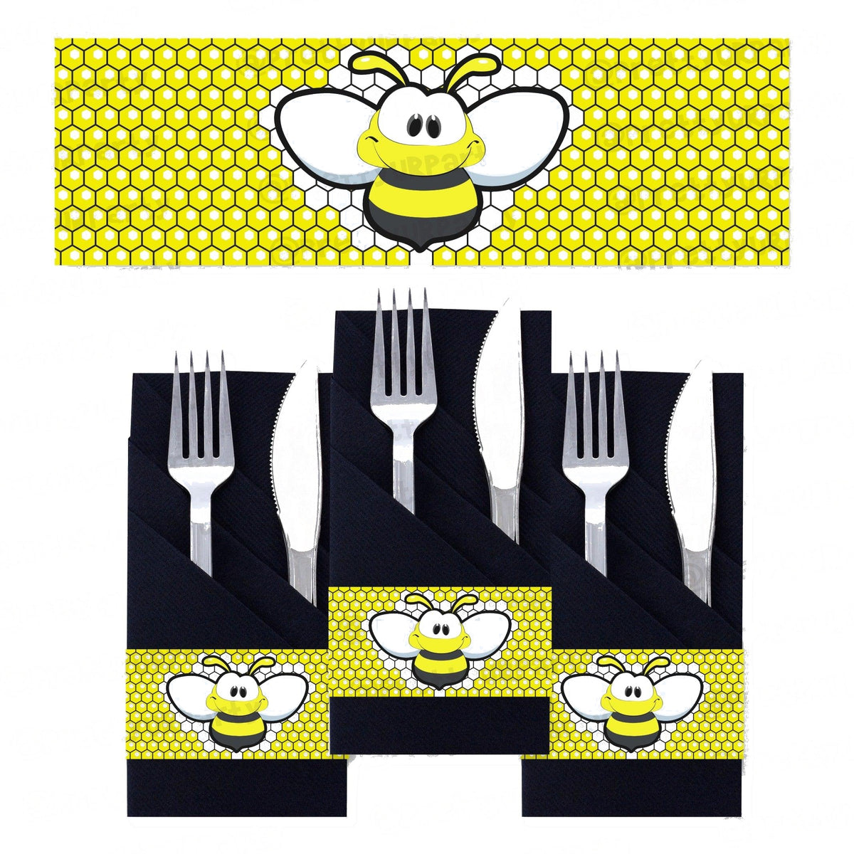 Mom to Bee Napkin Rings