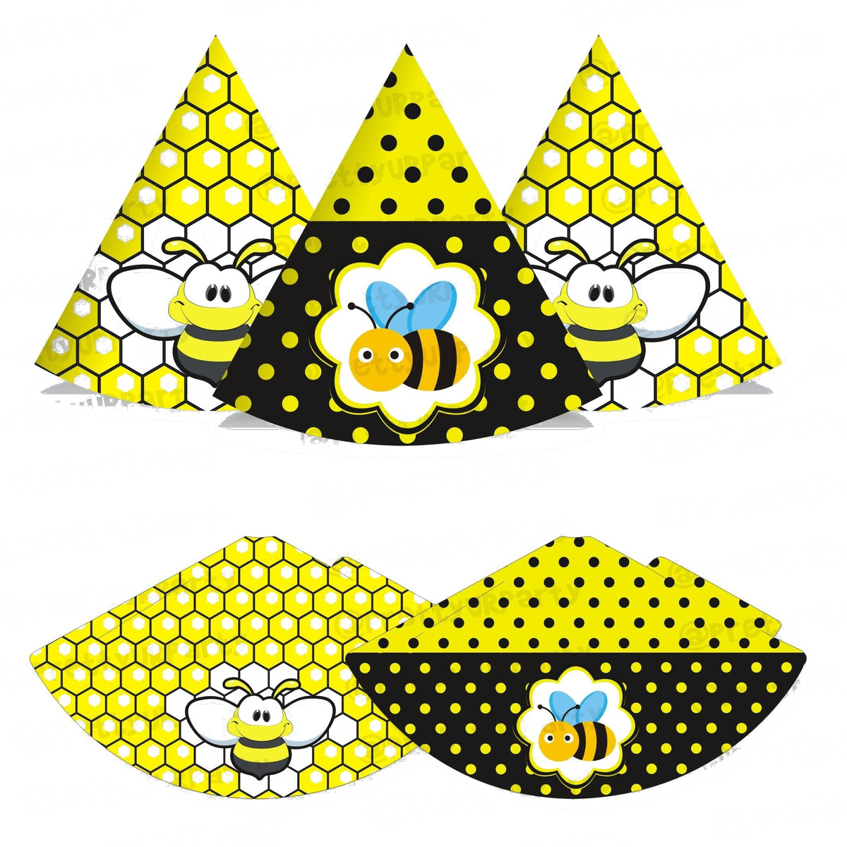 Mom to Bee Hats - Pack of 10