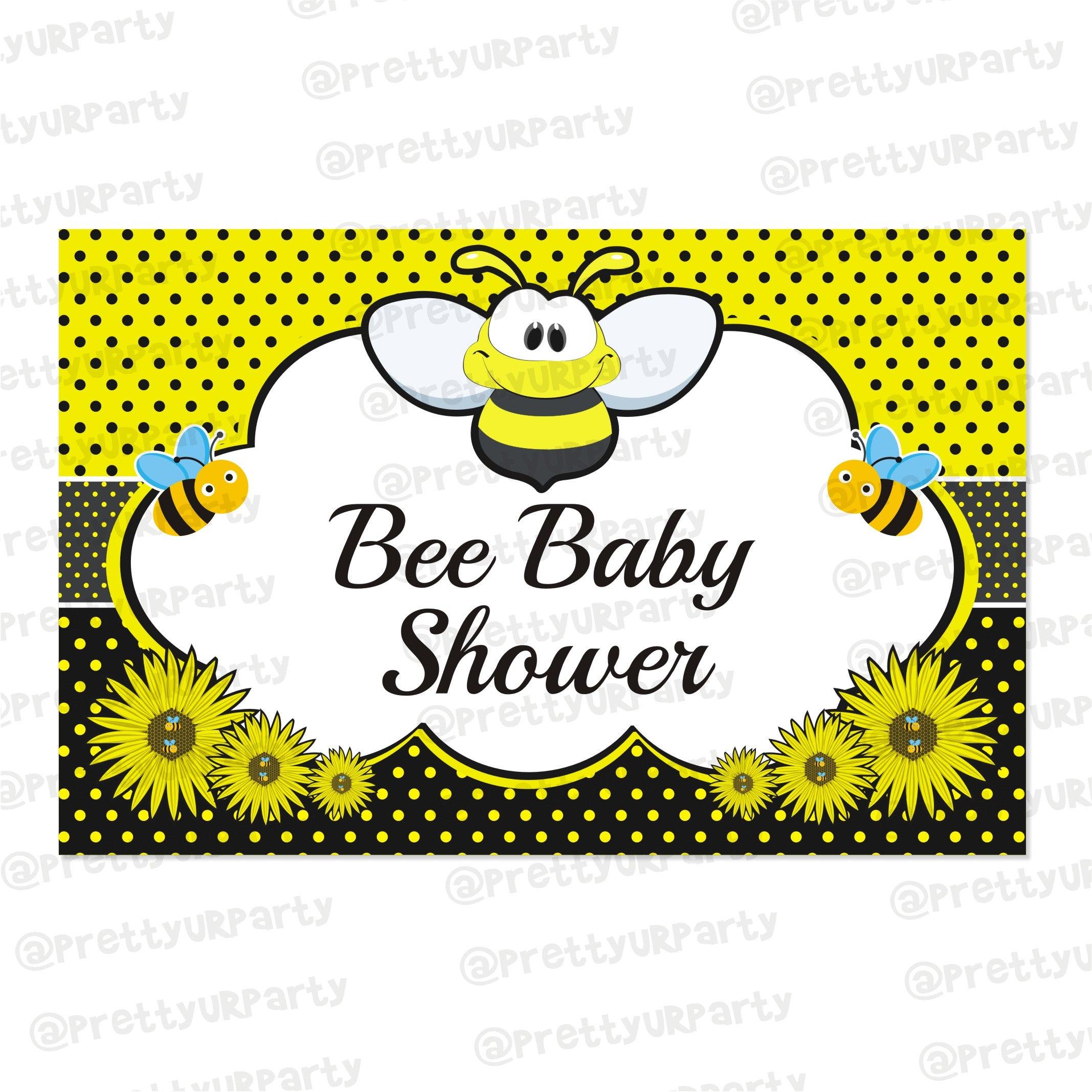 Mom to Bee Table Mats BABY SHOWER Pretty UR Party Default Title