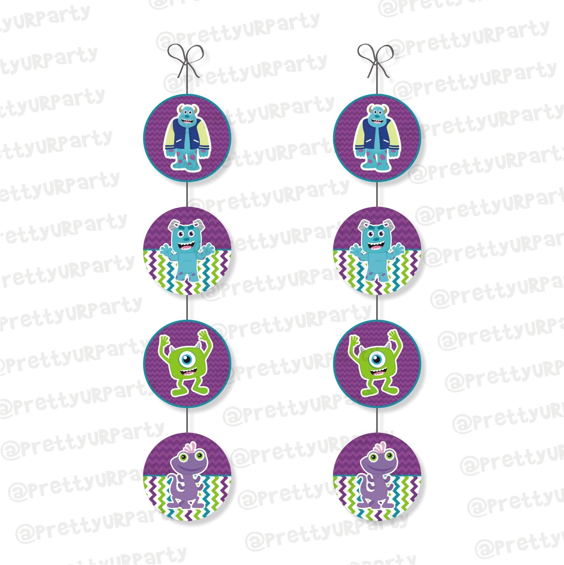 Monsters Inc. Theme Danglers THEME PARTIES Pretty UR Party Default Title