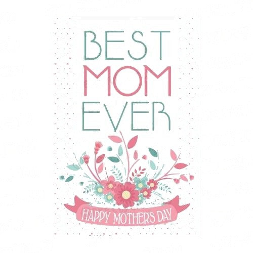Mothers day Best Mom Card