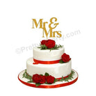 Mr and Mrs Cake Topper HANDCRAFTED Pretty UR Party Card Stock Glitter Paper