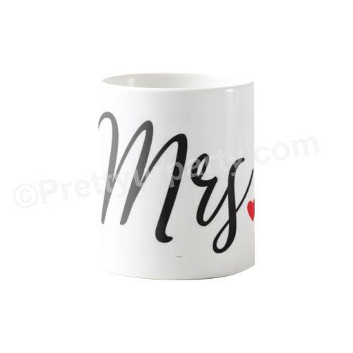 Mrs. Bridal Shower Mug ALL PARTY SUPPLIES Pretty UR Party