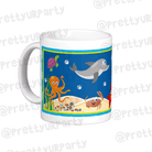 Personalised Under the Sea Mug THEME PARTIES Pretty UR Party
