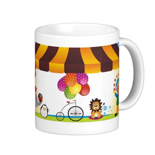 Personalised Circus Mug THEME PARTIES Pretty UR Party Default Title