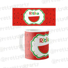 Personalised Watermelon Mug THEME PARTIES Pretty UR Party