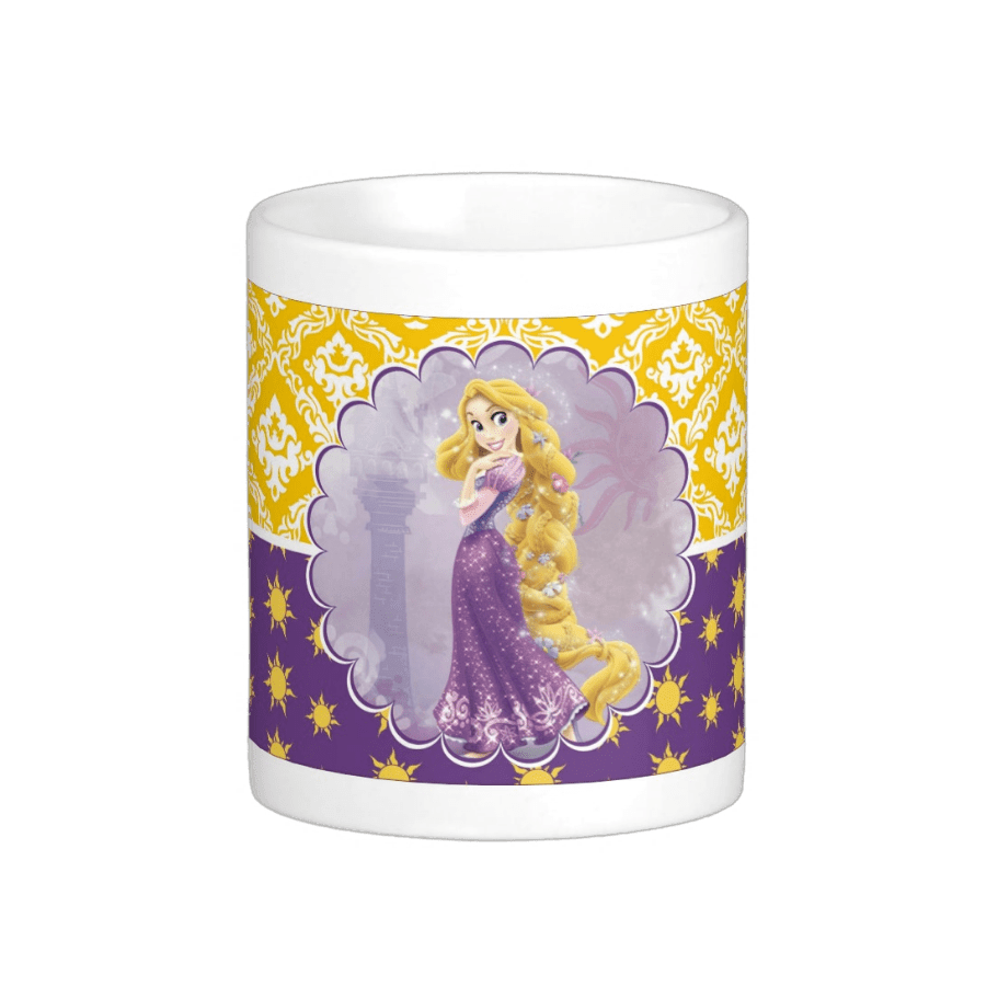 Personalised Tangled / Rapunzel Mug THEME PARTIES Pretty UR Party Default Title