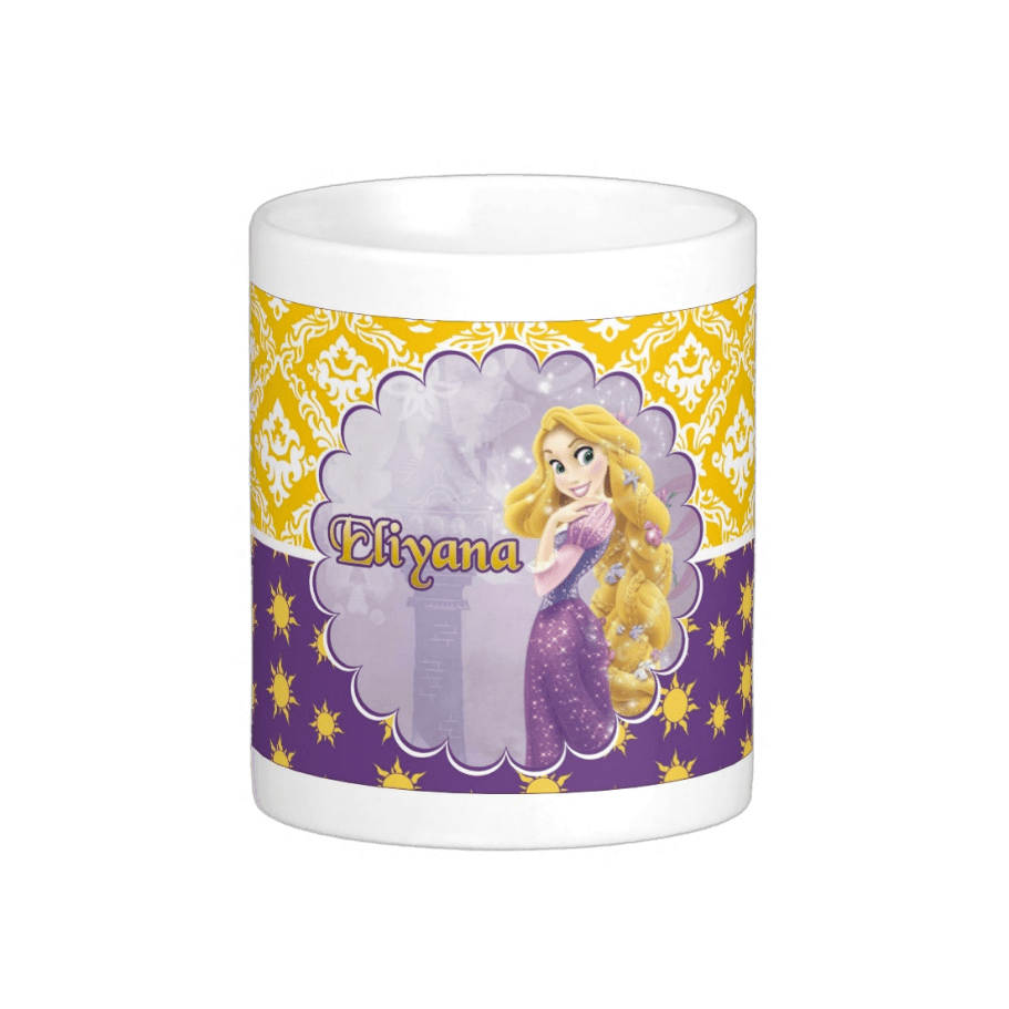 Personalised Tangled / Rapunzel Mug THEME PARTIES Pretty UR Party