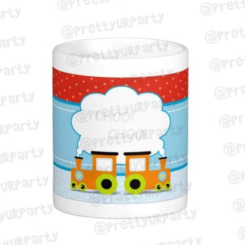 Personalised Train Mug THEME PARTIES Pretty UR Party Default Title