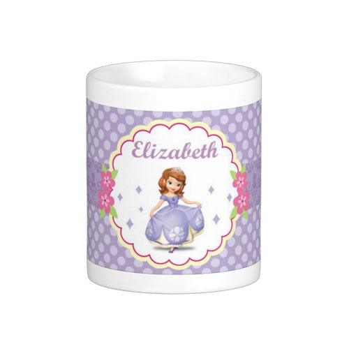 Personalised Sofia the first Enchanted Garden Party Mug 01 THEME PARTIES Pretty UR Party