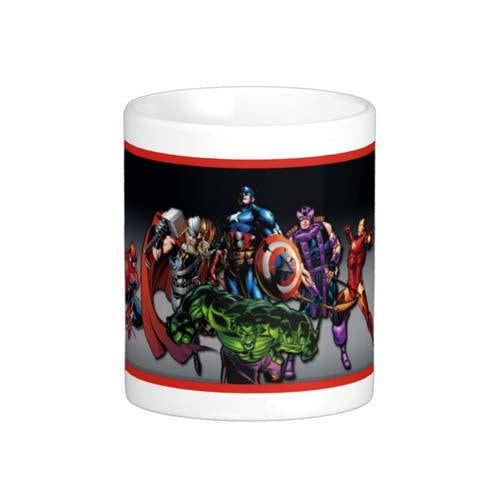 Personalised Avengers Mug THEME PARTIES Pretty UR Party Default Title