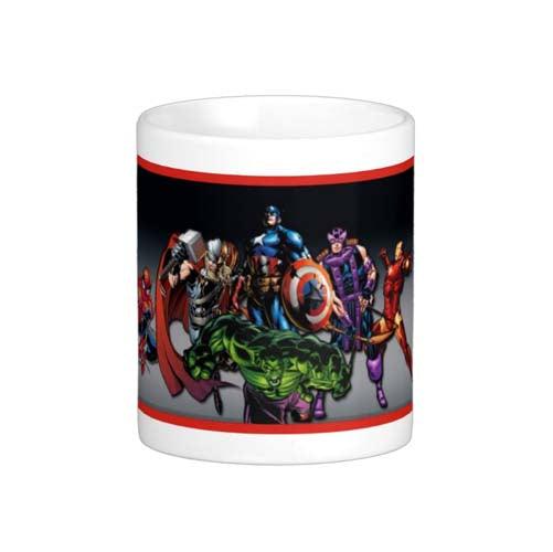 Personalised Avengers Mug THEME PARTIES Pretty UR Party Default Title