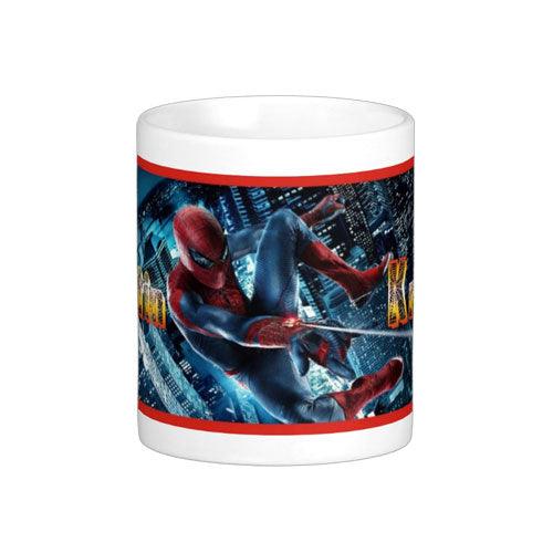 Personalised Spiderman Mug THEME PARTIES Pretty UR Party