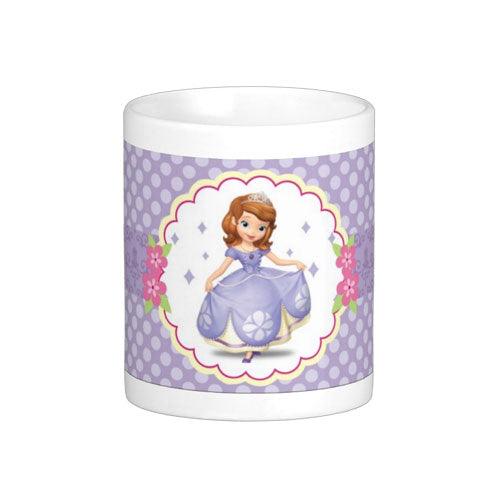 Personalised Sofia the first Enchanted Garden Party Mug 01 THEME PARTIES Pretty UR Party Default Title