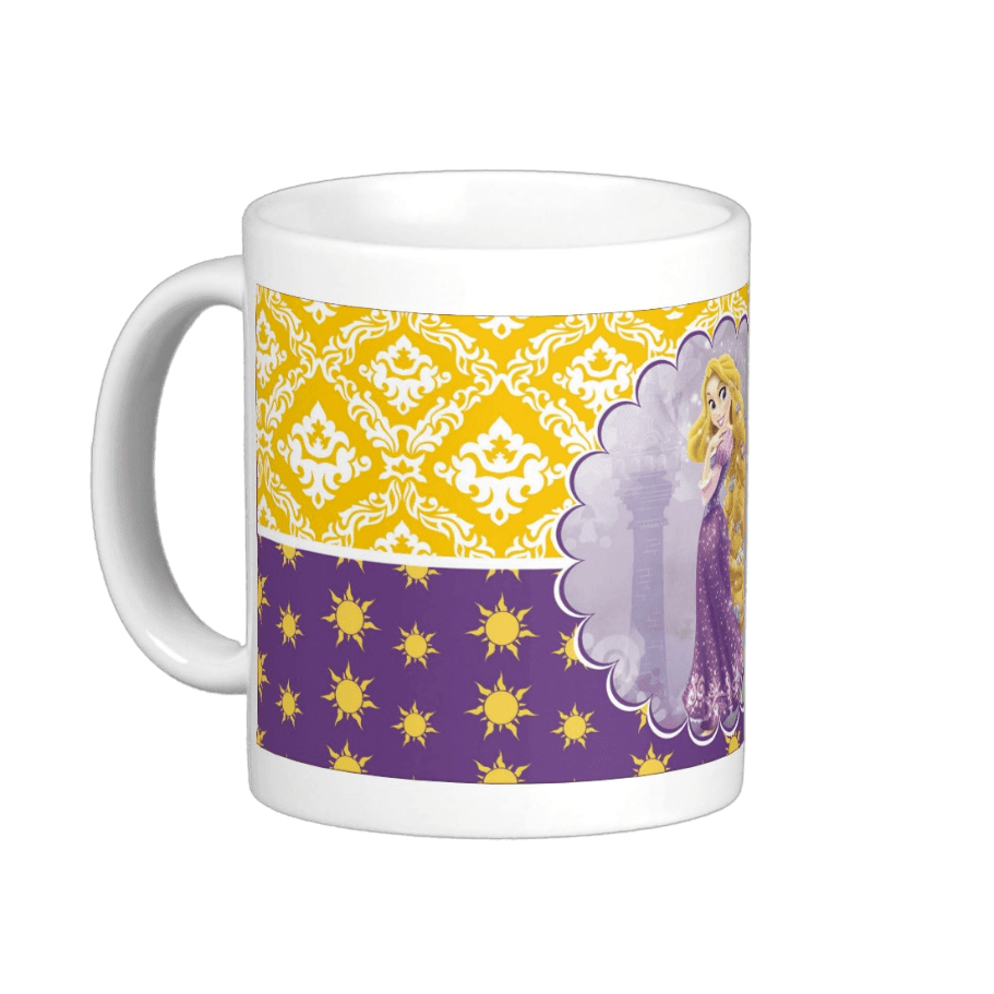Personalised Tangled / Rapunzel Mug THEME PARTIES Pretty UR Party