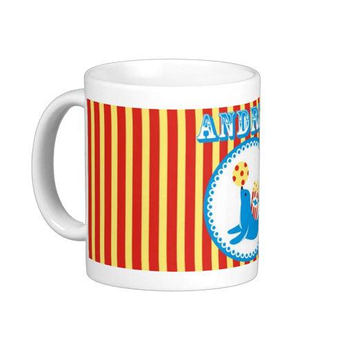 Personalised Carnival Mug THEME PARTIES Pretty UR Party