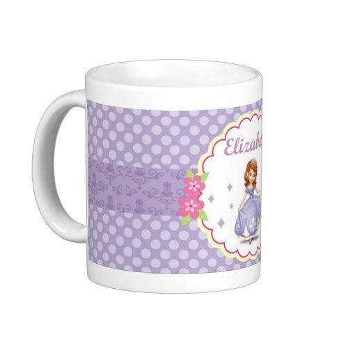 Personalised Sofia the first Enchanted Garden Party Mug 01 THEME PARTIES Pretty UR Party