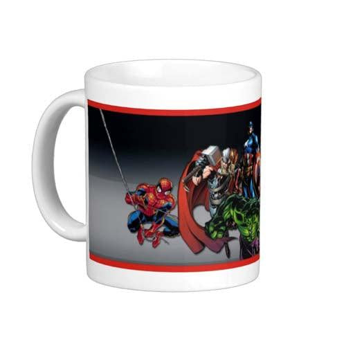 Personalised Avengers Mug THEME PARTIES Pretty UR Party