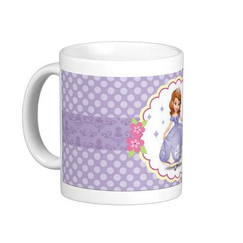 Personalised Sofia the first Enchanted Garden Party Mug 01 THEME PARTIES Pretty UR Party