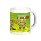 Personalised Ninja Turtles Mug THEME PARTIES Pretty UR Party