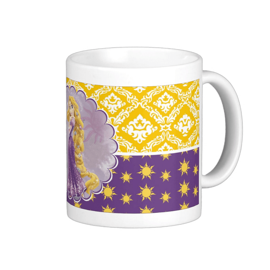 Personalised Tangled / Rapunzel Mug THEME PARTIES Pretty UR Party