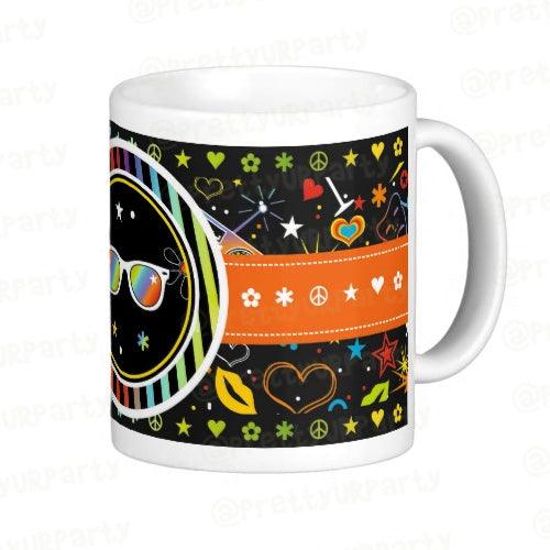 Personalised Neon Mug THEME PARTIES Pretty UR Party