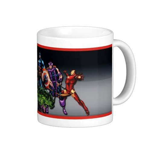 Personalised Avengers Mug THEME PARTIES Pretty UR Party