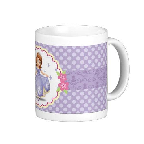 Personalised Sofia the first Enchanted Garden Party Mug 01 THEME PARTIES Pretty UR Party