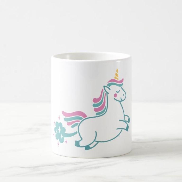 Personalised Unicorn Mug 06 THEME PARTIES Pretty UR Party Default Title