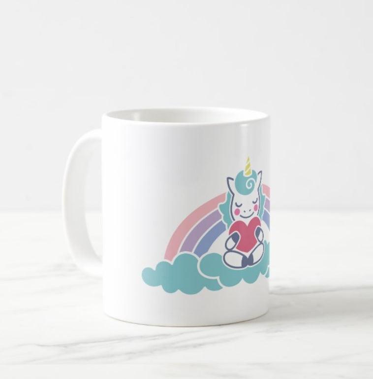 Personalised Unicorn Mug 04 THEME PARTIES Pretty UR Party