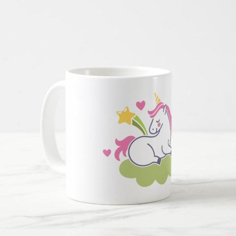 Personalised Unicorn Mug 05 THEME PARTIES Pretty UR Party