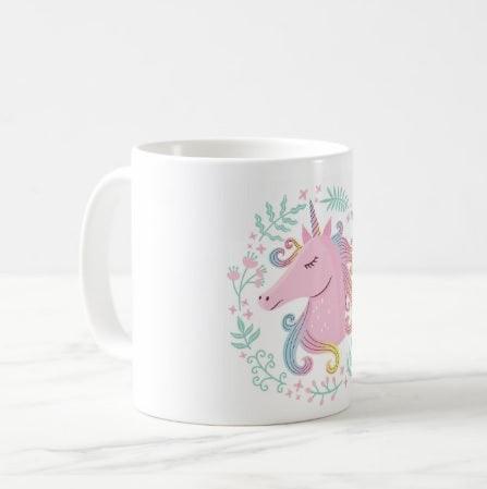 Personalised Unicorn Mug 03 THEME PARTIES Pretty UR Party