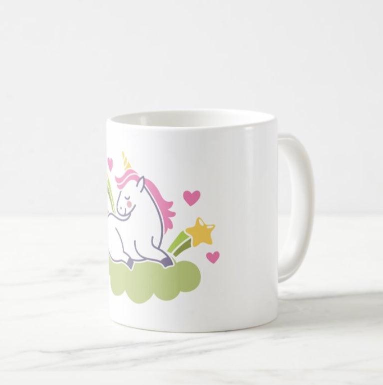 Personalised Unicorn Mug 05 THEME PARTIES Pretty UR Party