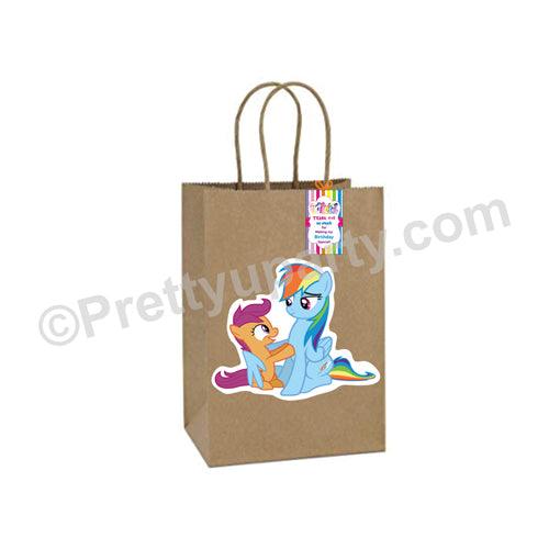 My Little Pony Gift Bags - Pack of 10 ACCESSORIES Pretty UR Party