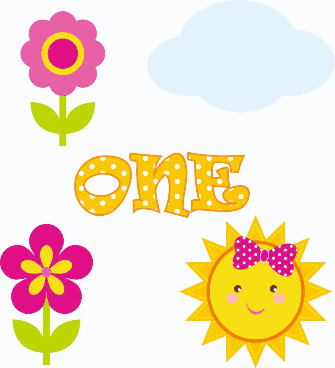 My Little Sunshine Theme Cutouts ALL PARTY SUPPLIES Pretty UR Party