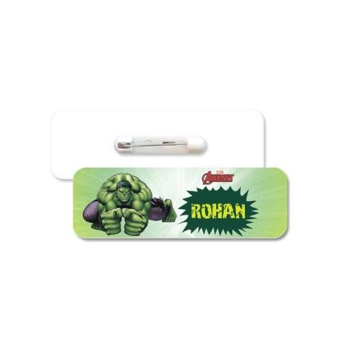 Hulk Name Tag PERSONALISED Pretty UR Party